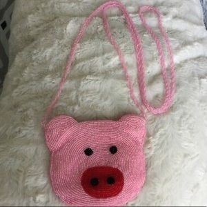 NEW - CROSSBODY - BEADED SMALL 5X5" EVENING BAG -